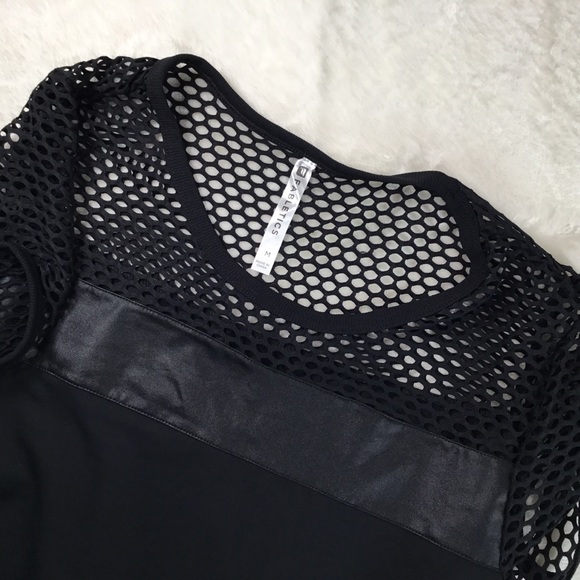 FABLETICS SARA BLACK MESH AND NET ATHLETIC DRESS M - Picture 12 of 15